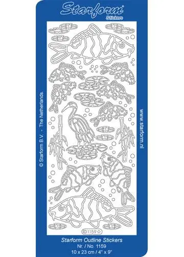 Deco Stickers - Oriental Fish 1