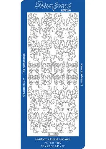 Deco Stickers - Oriental Butterflies 1