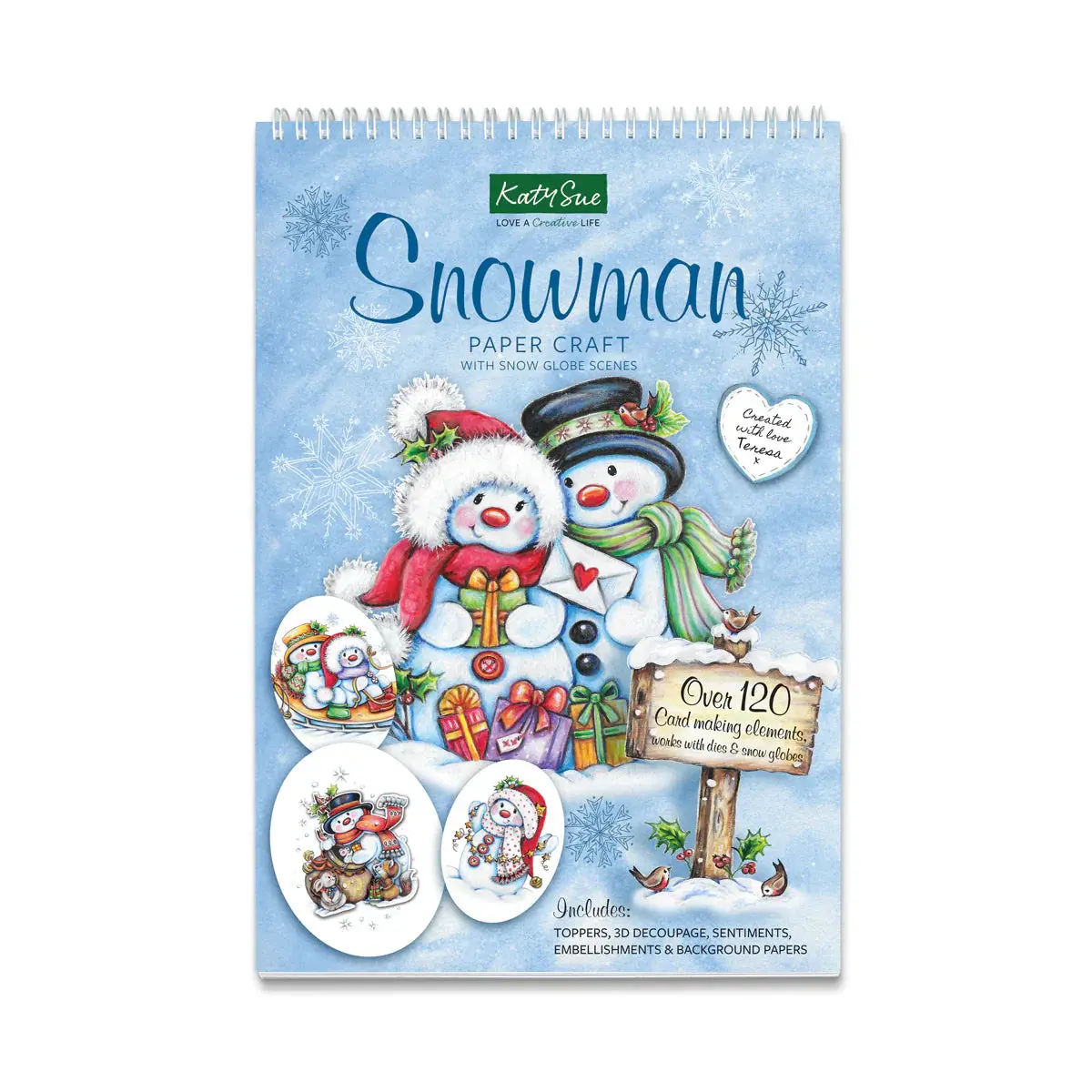 Snowman Paper Craft Pad 1
