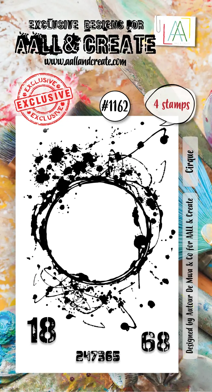 Aall And Create - A8 Stamp Set - Cirque 1