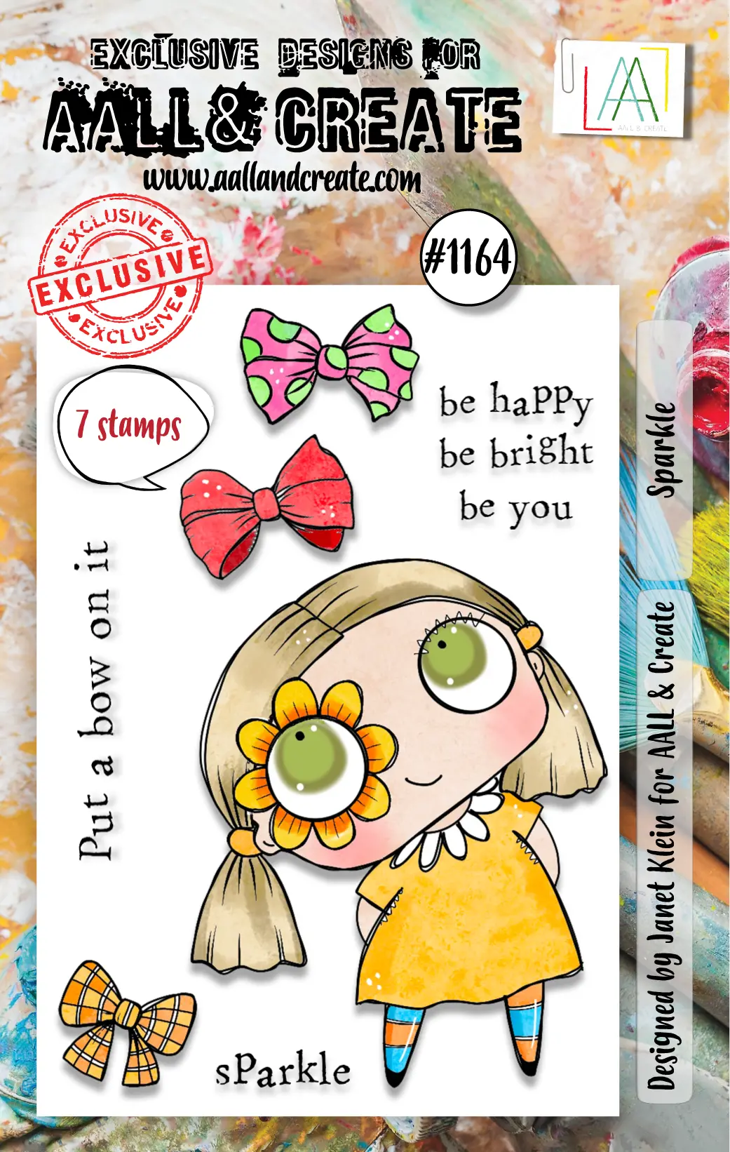 Aall And Create - A7 Stamp Set - Sparkle 1