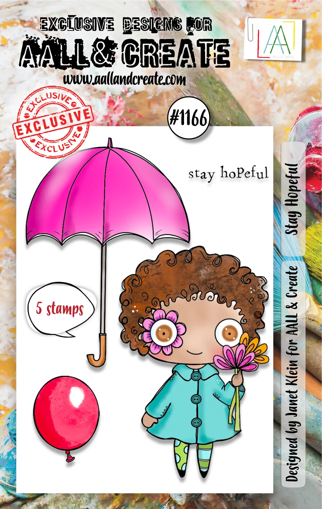 Aall And Create - A7 Stamp Set - Stay Hopeful 1