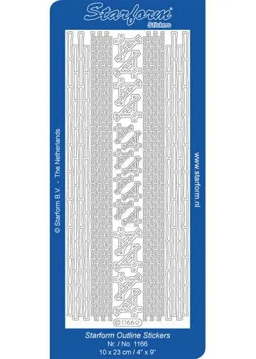 Deco Stickers - Oriental Bamboo Borders/Corners 1
