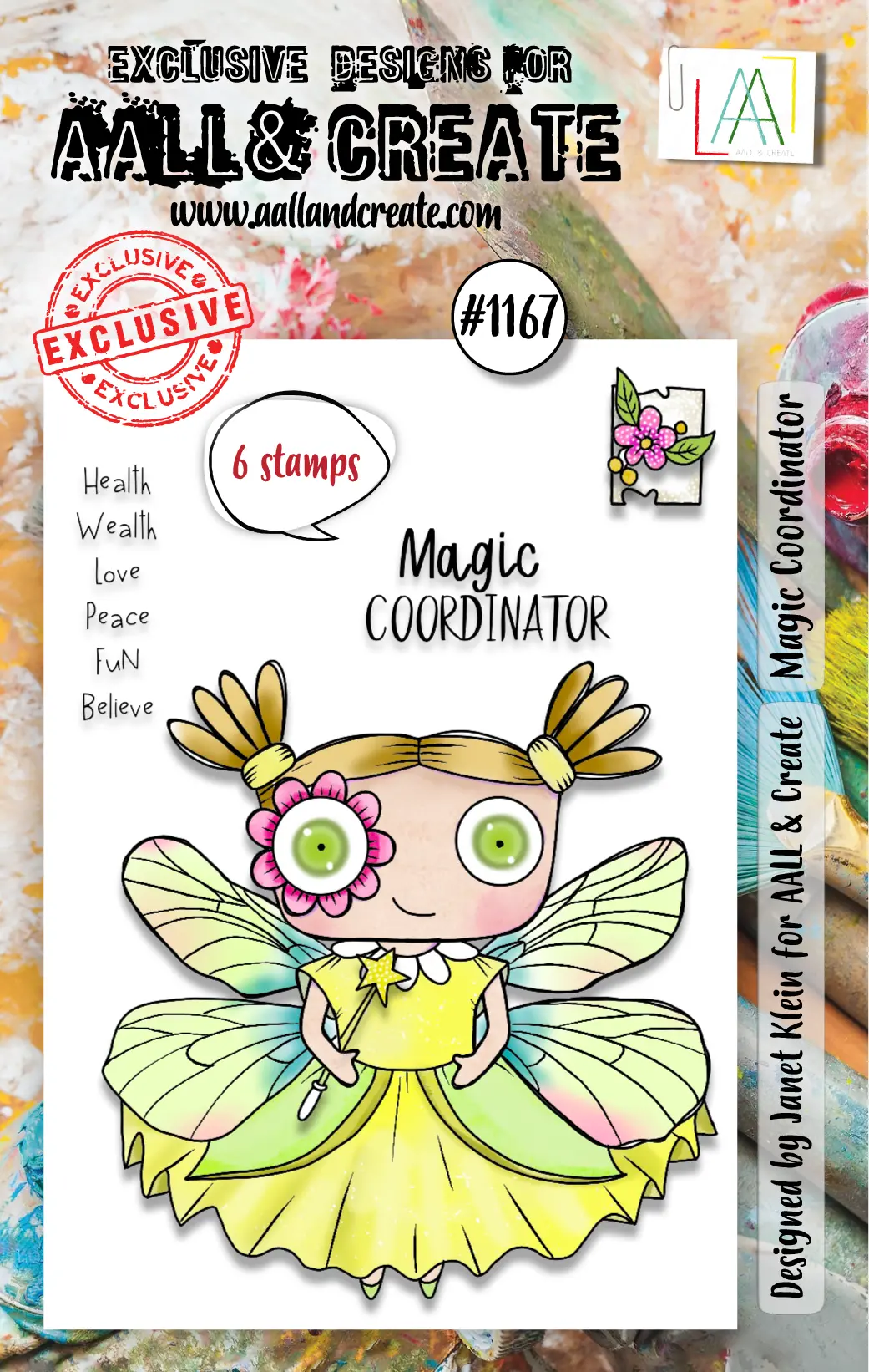 Aall And Create - A7 Stamp Set - Magic Coordinator 1