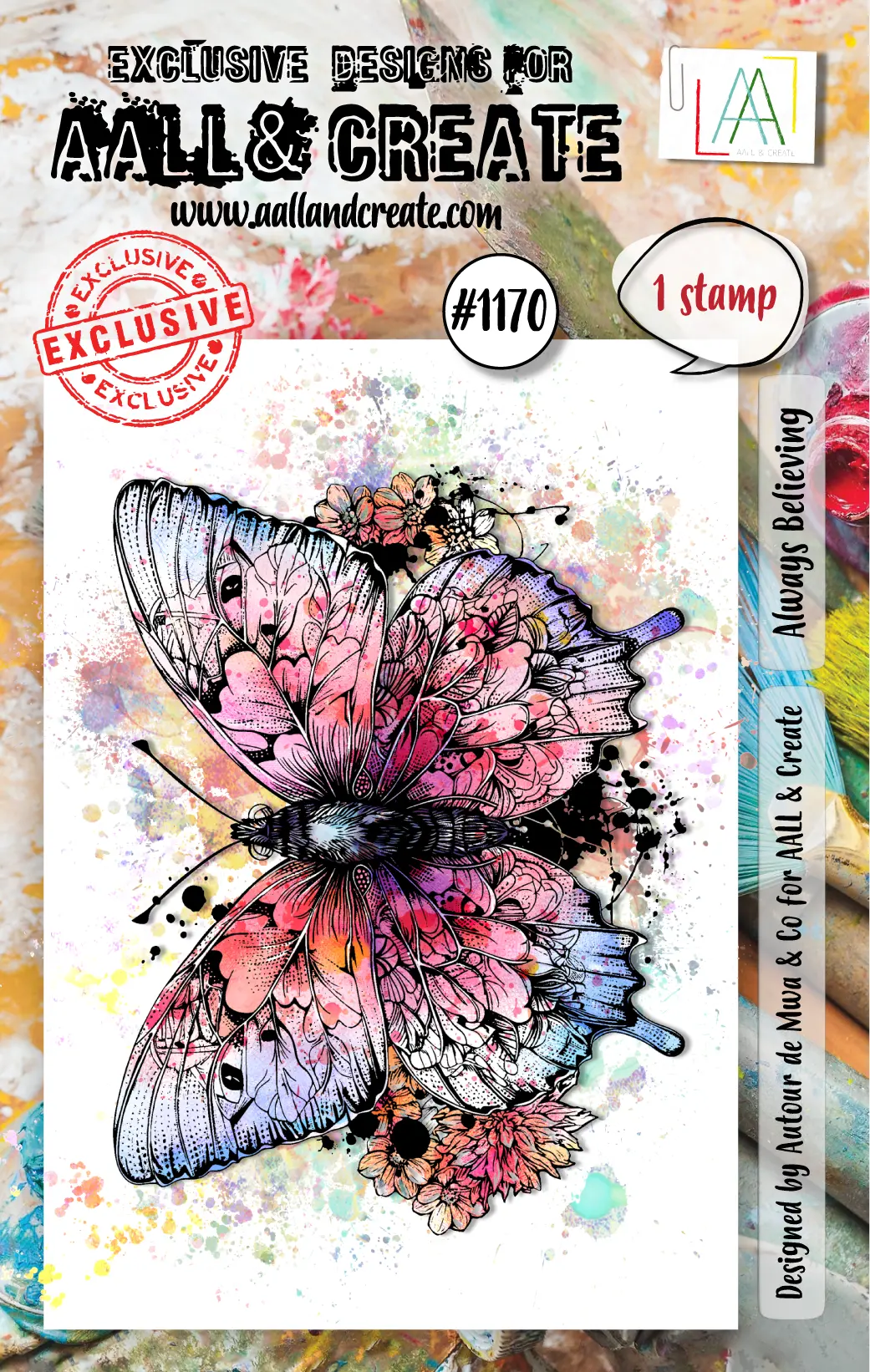 Aall And Create - A7 Stamp Set - Always Believing 1