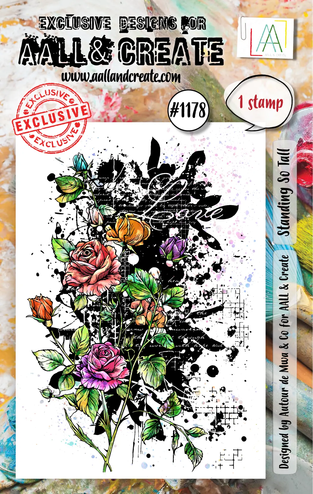 Aall And Create - A7 Stamp Set - Standing So Tall 1
