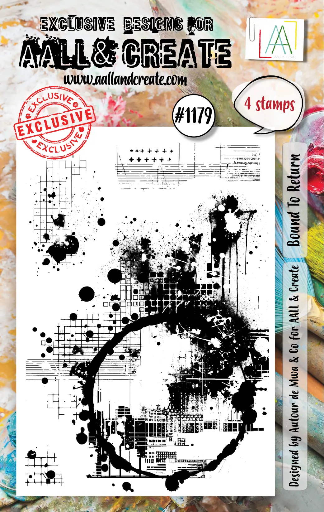 Aall And Create - A7 Stamp Set - Bound To Return 1