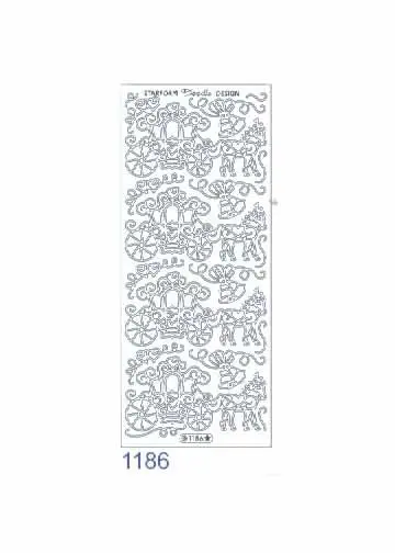Deco Stickers - Doodle Horse & Carriage 1