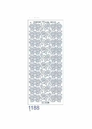 Deco Stickers - Doodle Butterflies 1