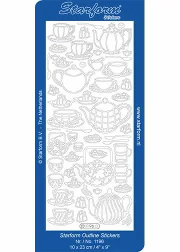 Deco Stickers - Tea Time 1