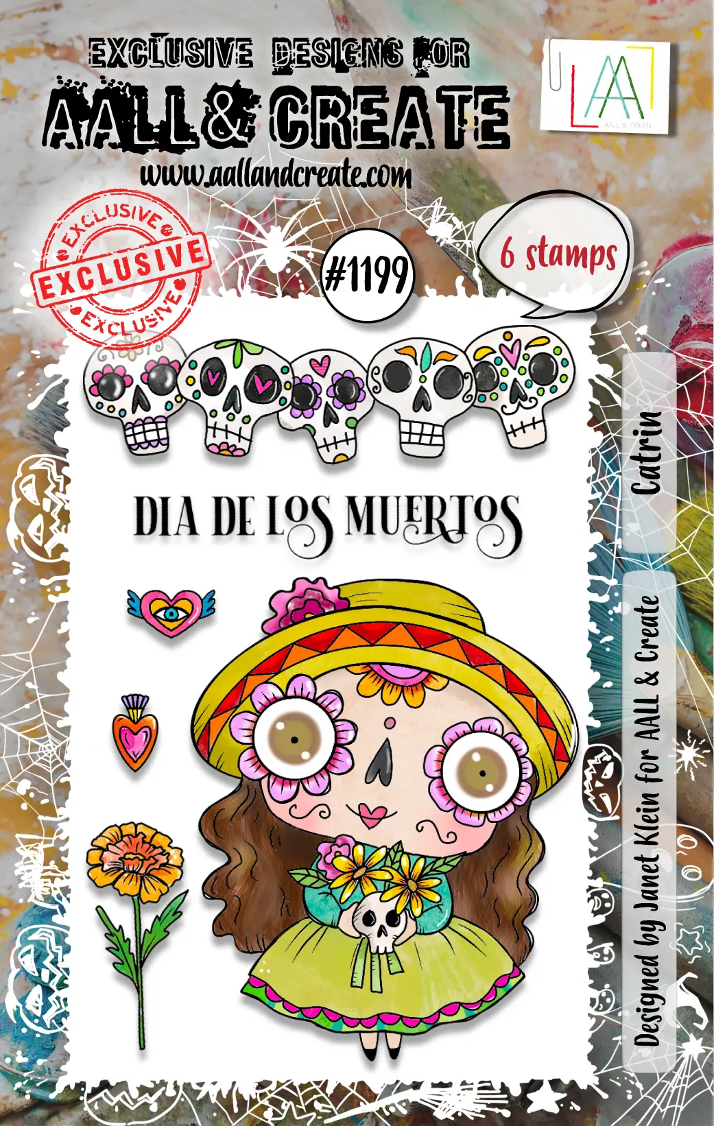 Aall And Create - A7 Stamp Set - Catrin 1