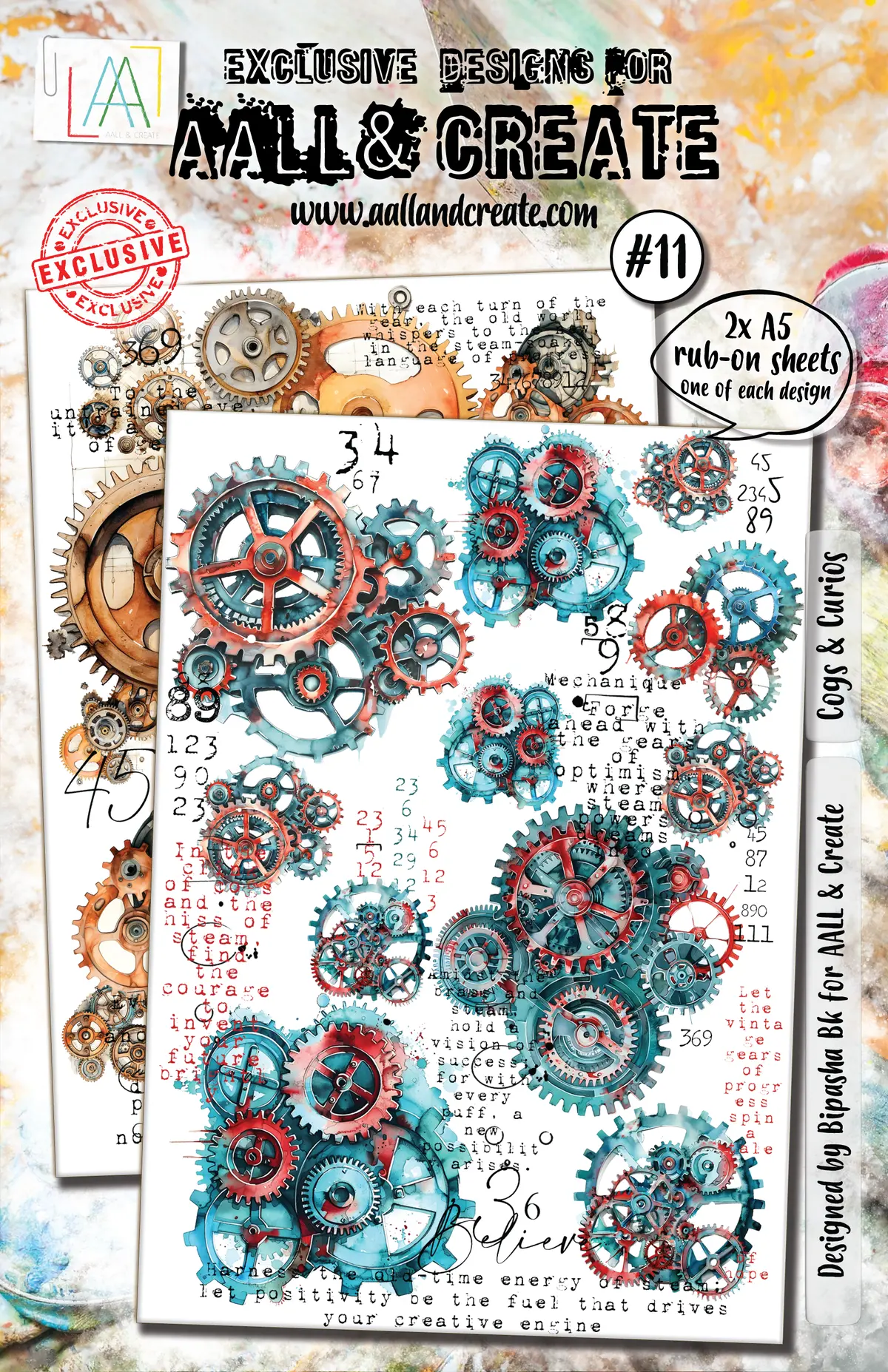 Aall And Create - Rub-Ons - Cogs & Curios 1