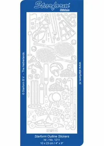 Deco Stickers - Summer Sports 1