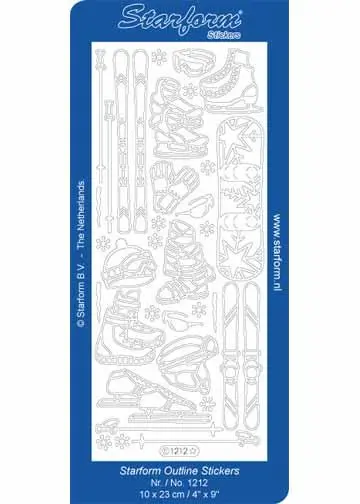 Deco Stickers - Winter Sports 1