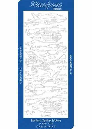 Deco Stickers - Aircraft 1