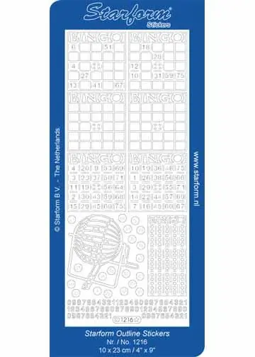 Deco Stickers - Bingo 1