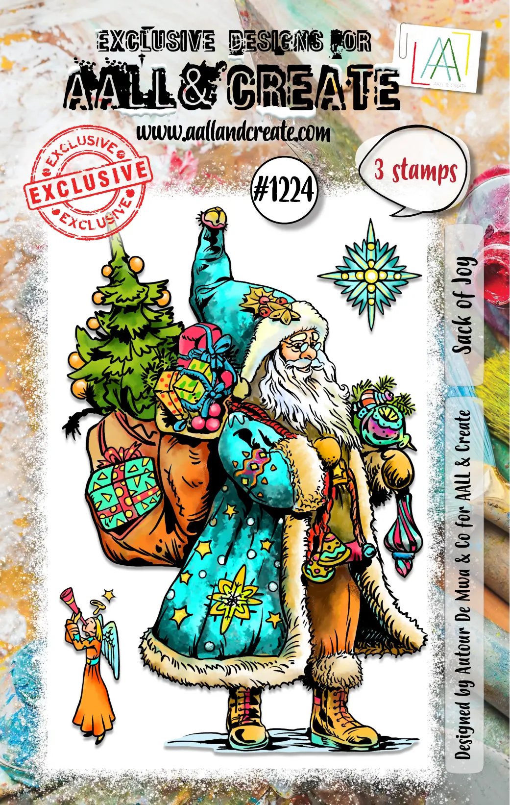 Aall And Create - A7 Stamp Set - Sack Of Joy 1