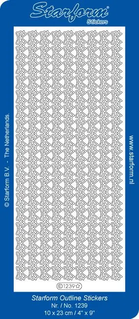 Deco Stickers - Bow Border 1