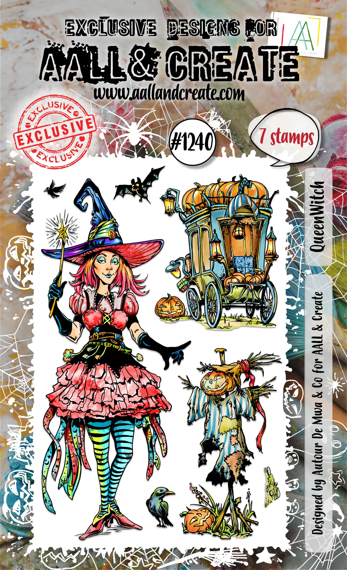 Aall And Create - A6 Stamp Set - Queenwitch 1
