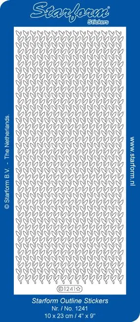 Deco Stickers - Leaf Border 1