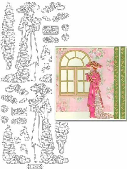 Deco Stickers - Vintage Ladies 1