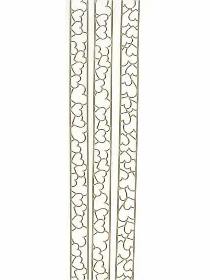 Deco Stickers - Heart Ribbon 1