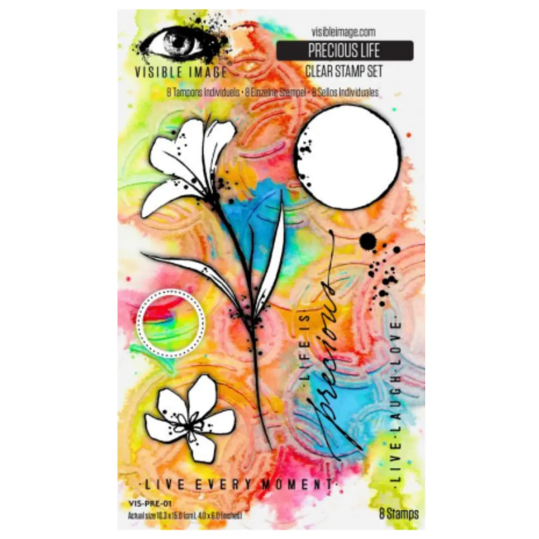 Visible Image Precious Life 4In X 6In Stamp Set 1