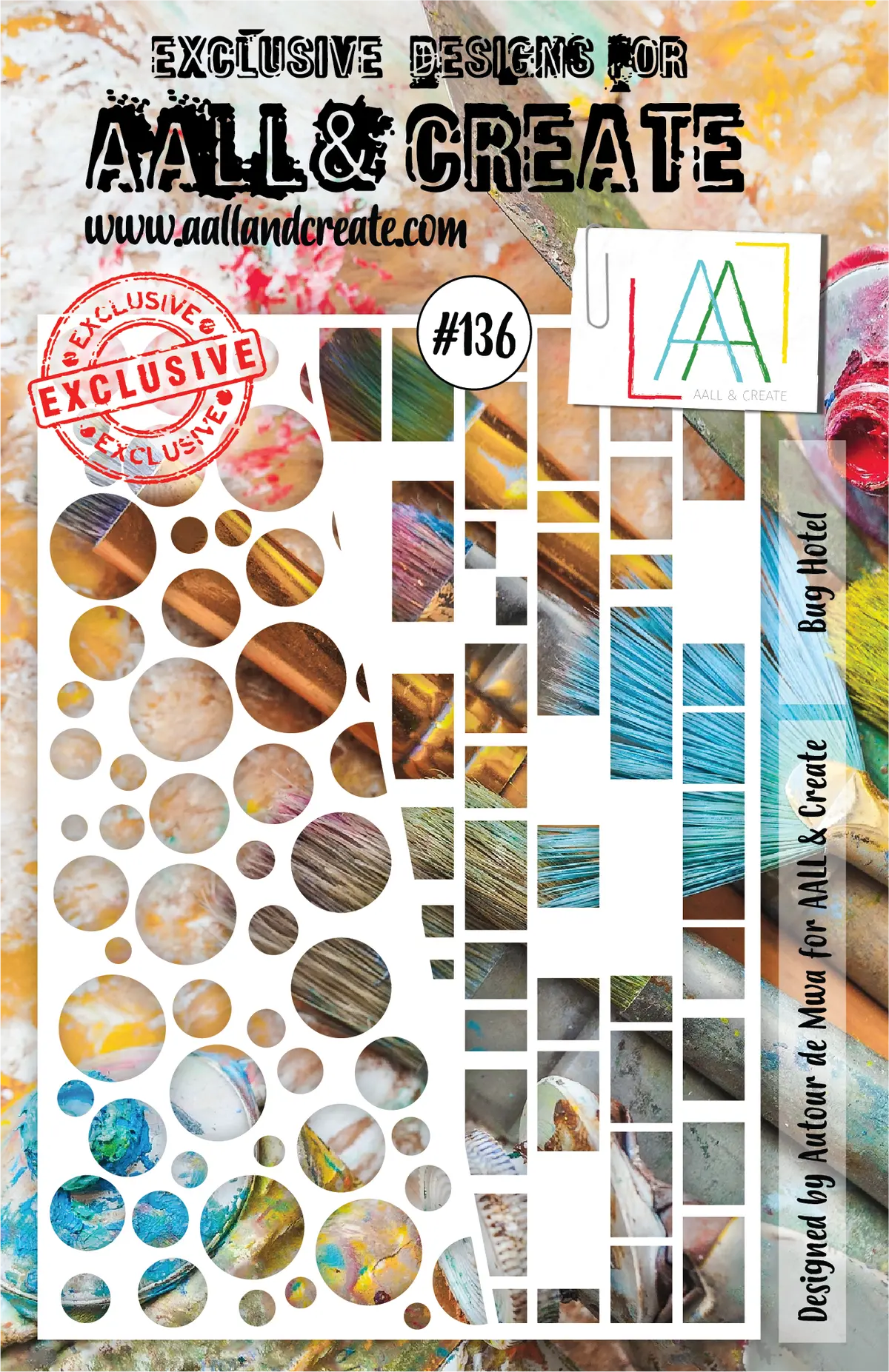Aall And Create Stencil - 136 - Bug Hotel 1