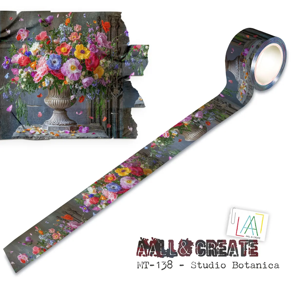 Aall And Create - Washi Tape 25Mm X 10M - Studio Botanica (Layer-It-Up!) 1