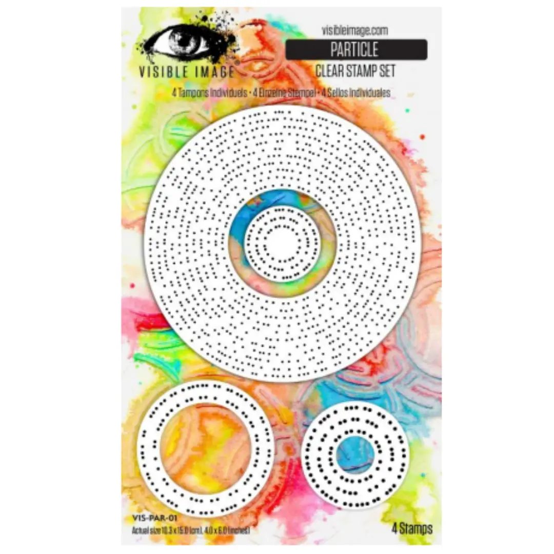 Visible Image Particle 4In X 6In Stamp Set 1