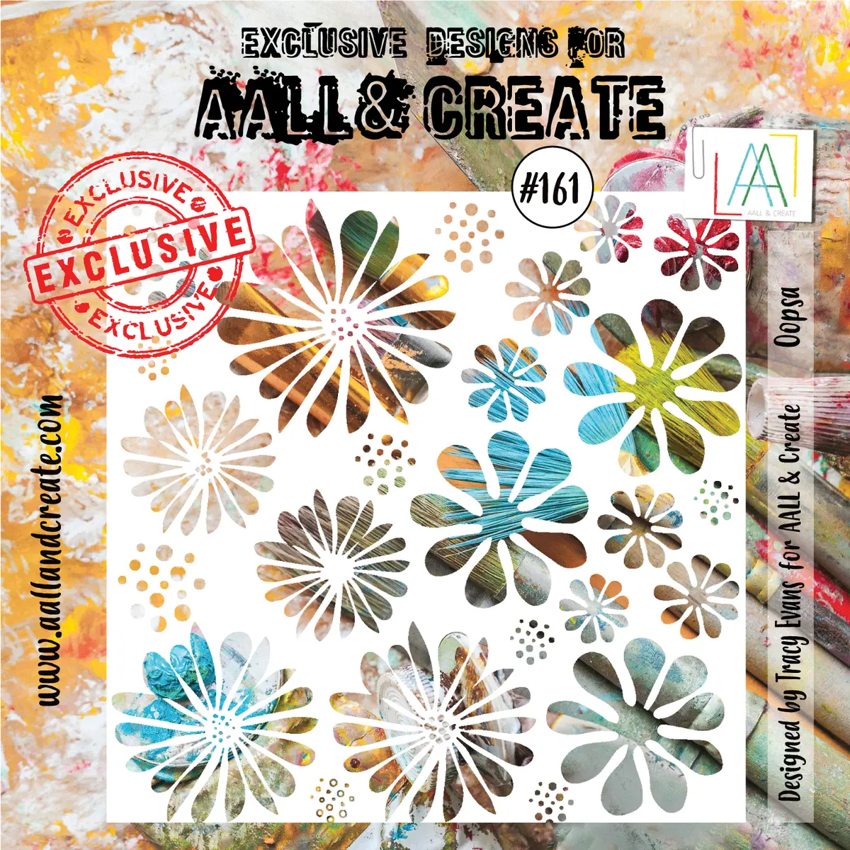 Aall And Create Stencil - 161 - Oopsa 1
