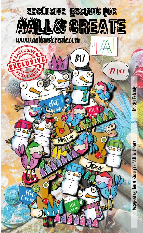 Aall And Create Ephemera - #017 - Frosty Friends 1