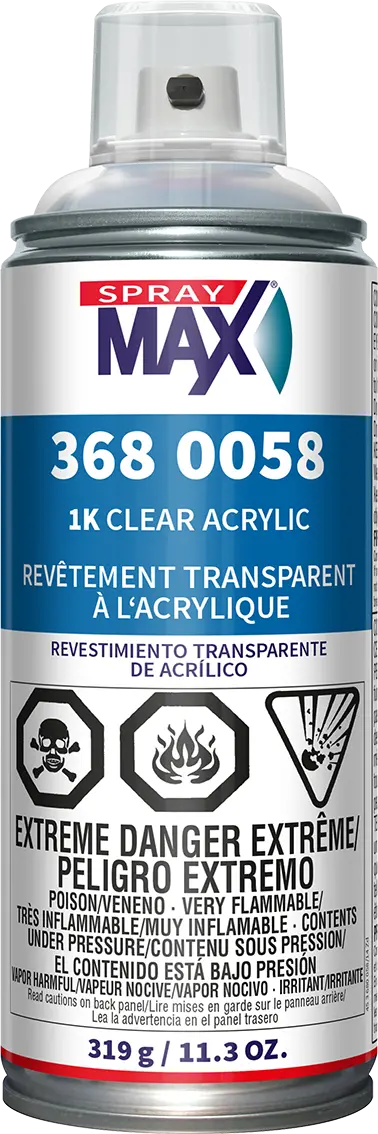 Spraymax 1K Clear Acrylic 1
