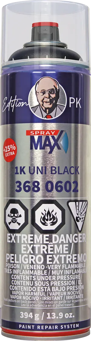Special Edition Spraymax 1K Uni Black 3680602 500Ml 1