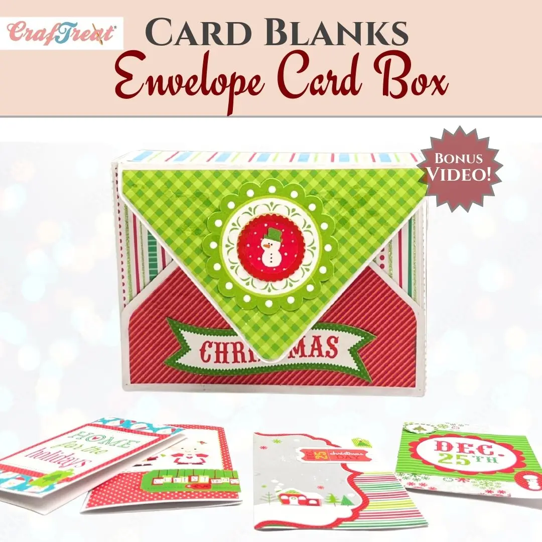 Craftreat Box Blanks - Envelope Card Box 1