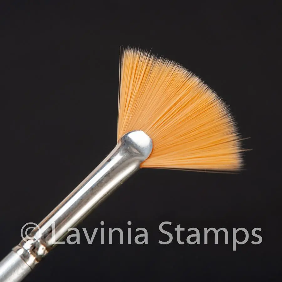 Lavinia Stamps - Synthetic Fan Brush 1