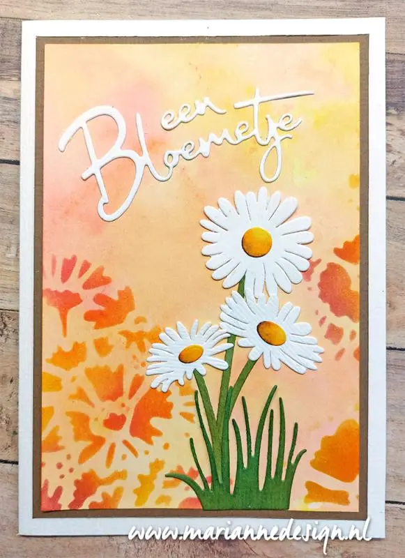 Marianne Design Mask Stencil - Tiny's Field Of Flowers 2