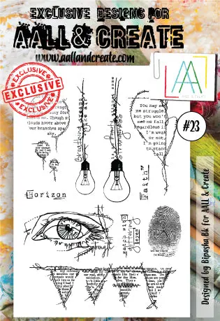Aall And Create Stamp Set - 023 - Light Bulbs 1