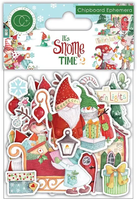 It's Snome Time 2 - Chipboard Ephemera 1