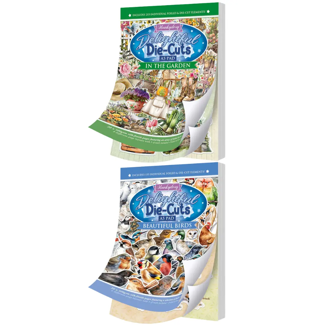 Birds In The Garden - Delightful Die Cuts Bundle 1