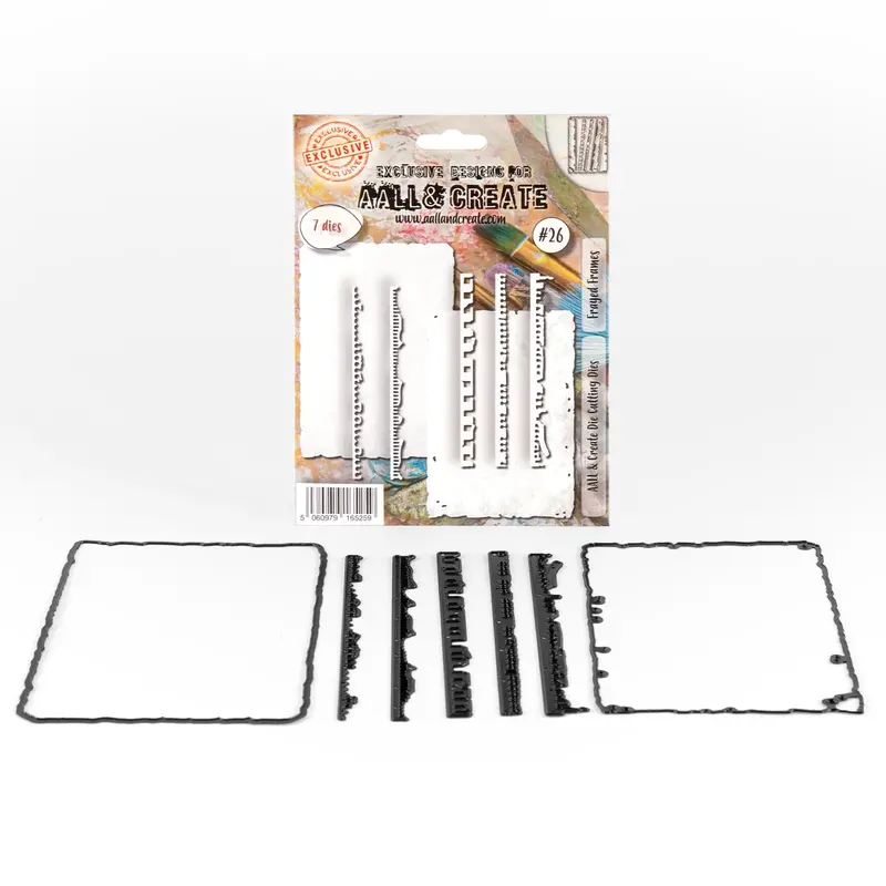 Aall And Create #26 - Die-Cutting Die - Frayed Frames 1