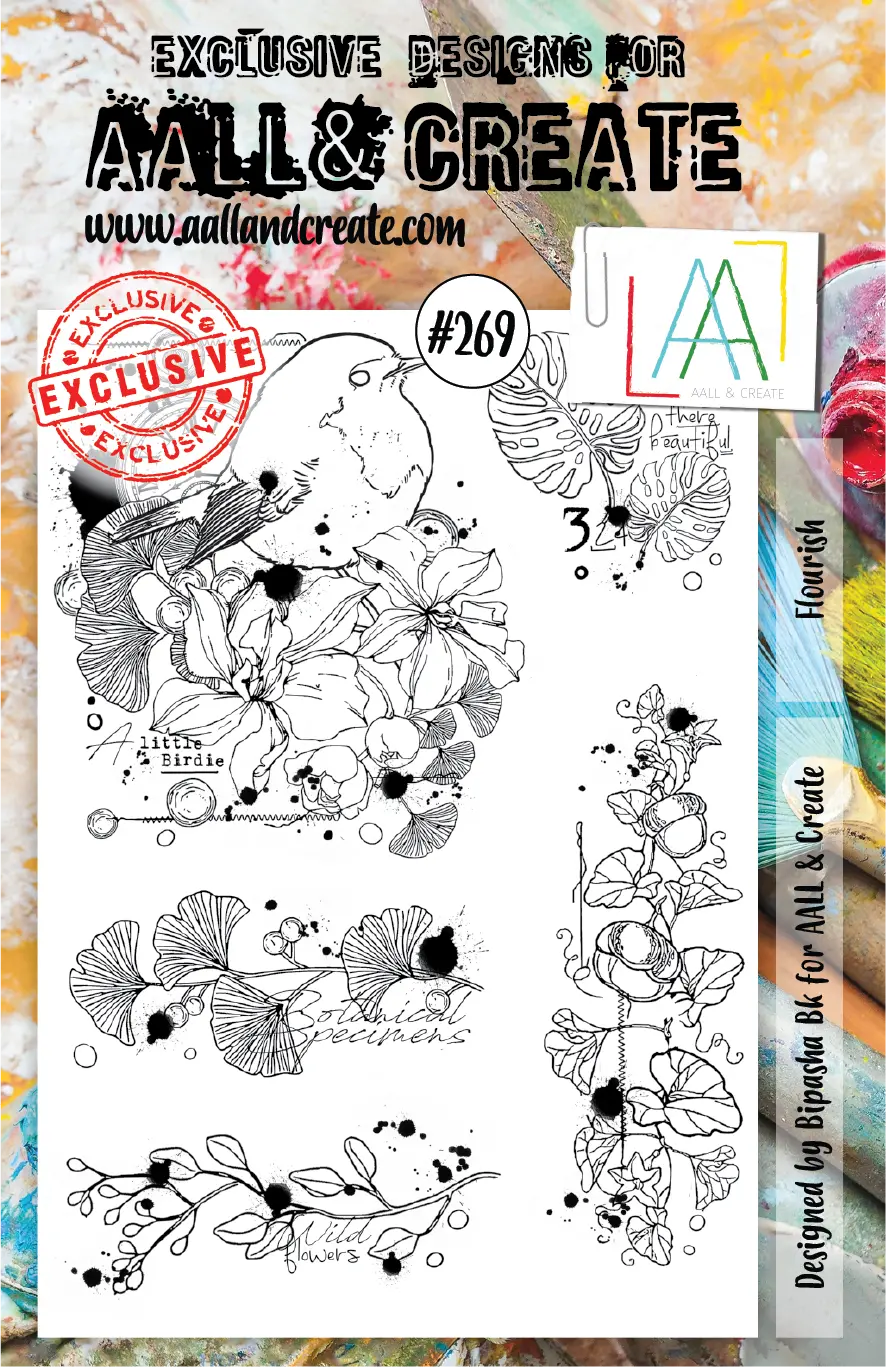 Aall And Create Stamp Set - 269 - Flourish 1
