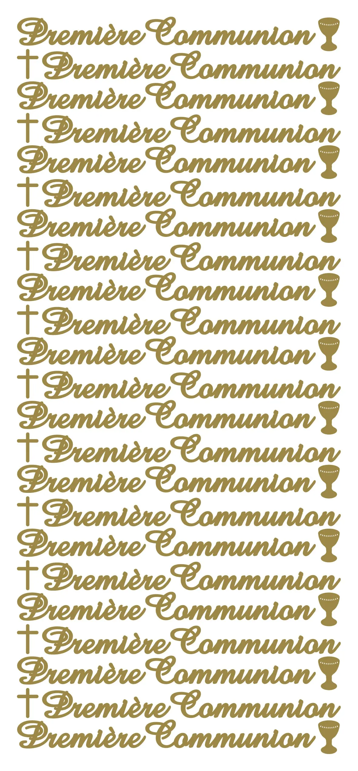Peel Off Stickers - Première Communion 1
