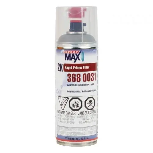 Spraymax 2K Rapid Primer Filler Gray (Usc-3680031) 1