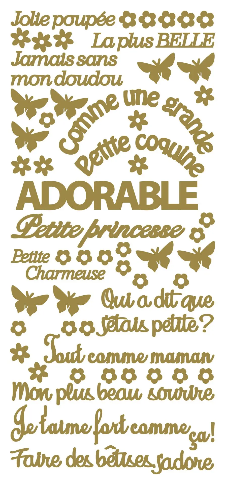 Peel Off Stickers - Adorable 1