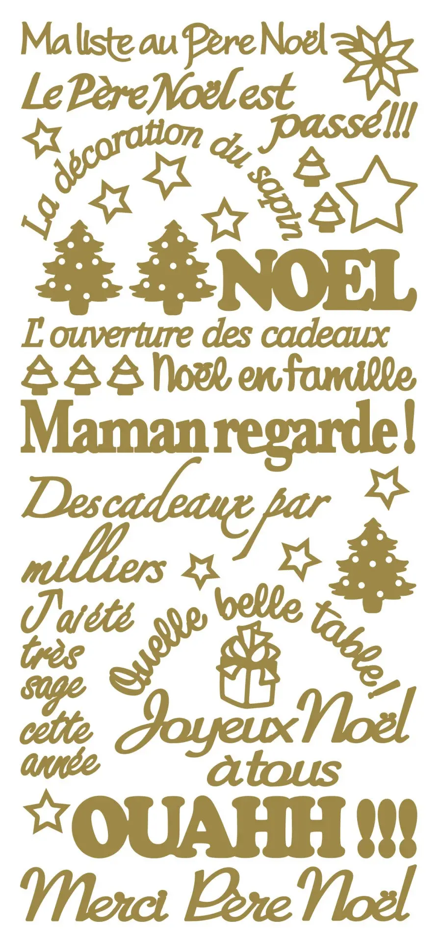 Peel Off Stickers - Maman Regarde 1