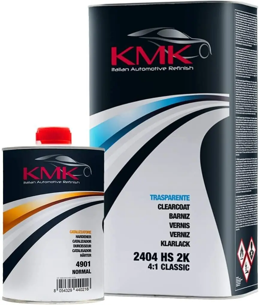 Kmk 4:1 Acrylic Automotive Clearcoat & Hardener 1