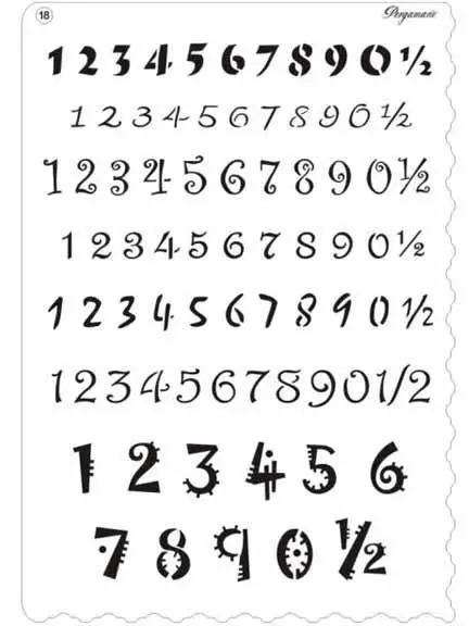 Multi Grid 18 - Numbers 1