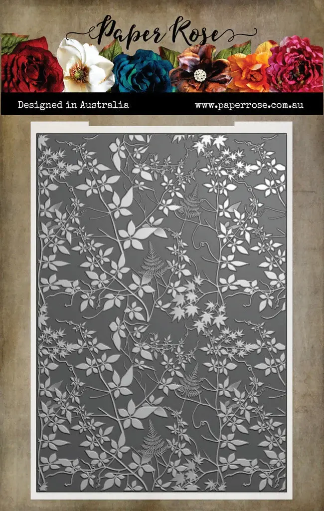 Leafy Garden 3D Embossing Folder 31506 1