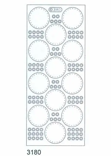 Deco Stickers - Small Circles 1